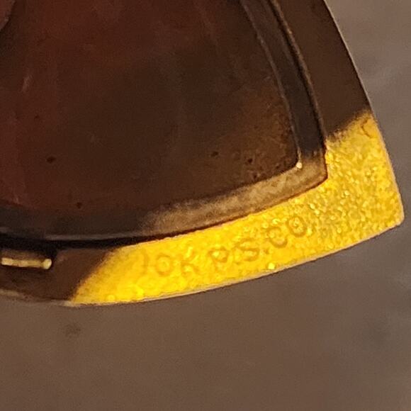 Vintage WWII USMC Heart Locket 10K Gold Filled Providence Stock Co Sweetheart - Picture 4 of 7